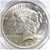 Image 1 : 1924 PEACE DOLLAR, CH BU