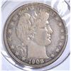 Image 1 : 1908-D BARBER HALF DOLLAR XF
