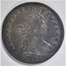 1798 LARGE EAGLE BUST DOLLAR AU