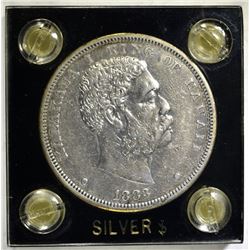 1883 HAWAII DOLLAR AU