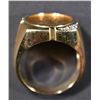 Image 1 : 14K GOLD MEN'S RING SIZE 12 1/10th OZ GOLD EAGLE