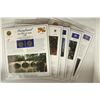 Image 2 : ALL 5-2000-P & D US STATE QUARTERS ON INFO CARDS