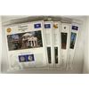 Image 5 : ALL 5-2000-P & D US STATE QUARTERS ON INFO CARDS