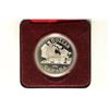 Image 1 : 1981 CANADA LOCOMOTIVE PROOF SILVER DOLLAR