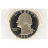 Image 1 : 1993-S WASHINGTON SILVER QUARTER PCGS PR68 DCAM