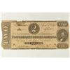 Image 1 : 1863 CONFEDERATE STATES OF AMERICA $2 CURRENCY