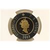 Image 2 : 2003 GILT CANADA SILVER $2 NGC PF69 ULTRA CAMEO