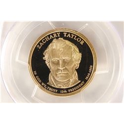 2009-S ZACHARY TAYLOR PRESIDENTIAL DOLLAR PCGS