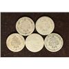 Image 2 : 1883, 1885, 2-1887 & 1889 SEATED LIBERTY DIMES