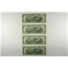 Image 2 : UNCUT SHEET OF 4-2003-A $2 FRN'S CRISP UNC