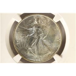 1946-S WALKING LIBERTY HALF DOLLAR NGC MS64