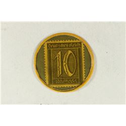 VINTAGE GERMAN ENCASED POSTAGE WILHELM