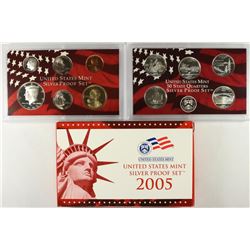 2005 US SILVER PROOF SET (WITH BOX)