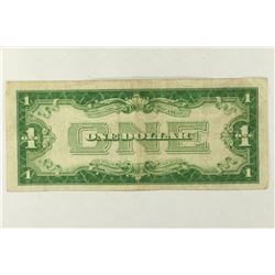1934 $1 SILVER CERTIFICATE FUNNY BACK BLUE SEAL