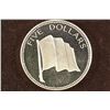 Image 1 : 1976 BAHAMAS SILVER PROOF $5 1.2526 OZ. ASW