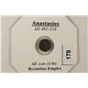 Image 3 : 491-518 A.D. ANASTASIUS ANCIENT COIN