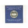 Image 1 : 1981 REAGAN DOLLAR INAUGURATION OF THE 40TH