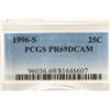 Image 3 : 1996-S WASHINGTON QUARTER PCGS PR69 DCAM