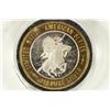 Image 1 : CASINO $10 SILVER TOKEN (UNC) RED CLOUD SIOUX
