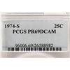 Image 3 : 1974-S WASHINGTON QUARTER PCGS PR69 DCAM