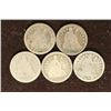 Image 1 : 2-1853, 2-1854 & 1857 SEATED LIBERTY DIMES