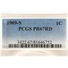 Image 3 : 1969-S LINCOLN CENT PCGS PR67RD