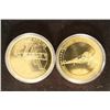Image 2 : 2- 1 1/2'' BRONZE PROOF MEDALS "ARMY CURTISS"