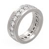 Image 1 : 3.08 ctw Diamond Men's Ring 18K White Gold