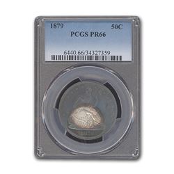 1879 Liberty Seated Half Dollar PR-66 PCGS