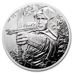 2019 Austria 1 oz Silver 825th Anniversary Robin Hood BU