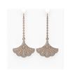 Image 1 : 4.33 ctw Diamond Earrings 18K Rose Gold