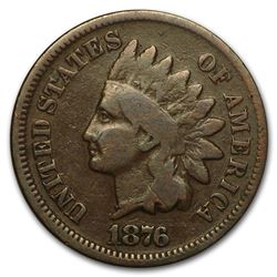 1876 Indian Head Cent Good