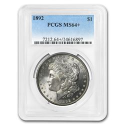 1892 Morgan Dollar MS-64+ PCGS