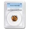 Image 1 : 1942 Lincoln Cent MS-67 PCGS (Red)
