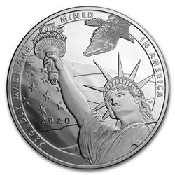 1 oz Silver Round - True Patriot