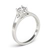 Image 3 : 1 ctw Certified VS/SI Diamond Solitaire Ring 14k White Gold