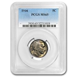 1916 Buffalo Nickel MS-65 PCGS