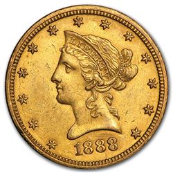 1888-O $10 Liberty Gold Eagle AU