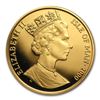 Image 2 : 2000 Isle of Man 1 oz Gold Scottish Fold Cat BU