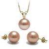 Image 1 : Pink Freshwater Classic Pendant and Earring Set