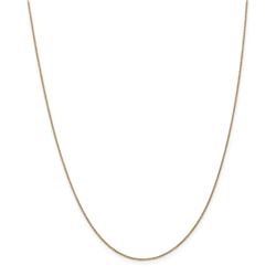 14k Yellow Gold .9 mm Cable Chain - 22 in.