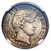 Image 2 : 1892 Barber Dime MS-66 NGC
