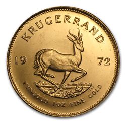 1972 South Africa 1 oz Gold Krugerrand