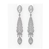 Image 1 : 6.5 ctw Diamond Earrings 18K White Gold