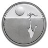 Image 1 : 2011 Australia Silver $1 Kangaroo at Sunset
