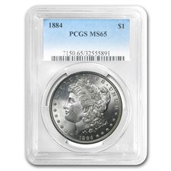 1884 Morgan Dollar MS-65 PCGS