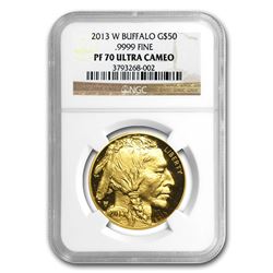 2013-W 1 oz Proof Gold Buffalo PF-70 NGC