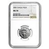Image 1 : 2001 1/4 oz Platinum American Eagle MS-70 NGC
