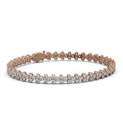 9 ctw Diamond Designer Bracelet 18K Rose Gold