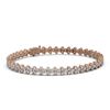 Image 1 : 9 ctw Diamond Designer Bracelet 18K Rose Gold